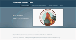 Desktop Screenshot of maransofamericaclub.com